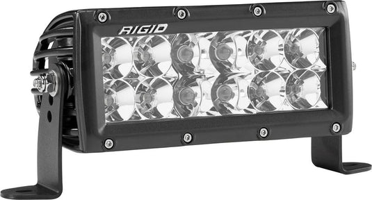 Rigid Industries 106313 6in. E-Series Light Bar - Spot/Flood Pattern