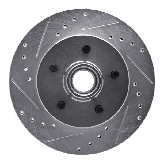 R1 Concepts 631-48010L RNC Brake Rotor - Drill & Slot