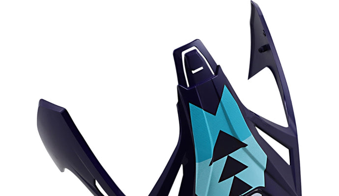 Icon Visor for Variant Pro Helmets - Hello Sunshine Blue