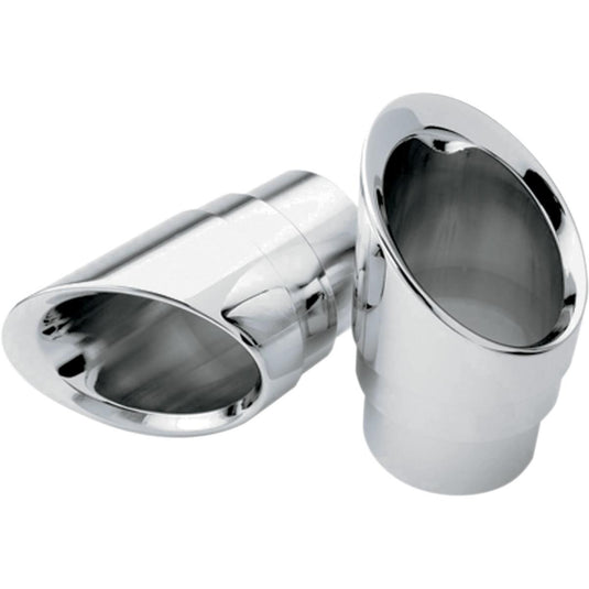 Cobra PT-1001P Billet Exhaust Tips - Slashdown