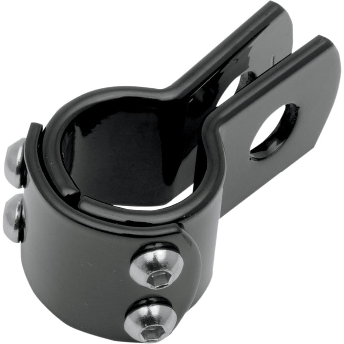Drag Specialties 2404-0483 Three-Piece Frame Clamp - 1 1/4in. - Black