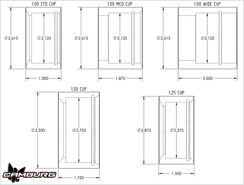 Load image into Gallery viewer, Camburg CAM-040025 CMB Differential Drain Plugs
