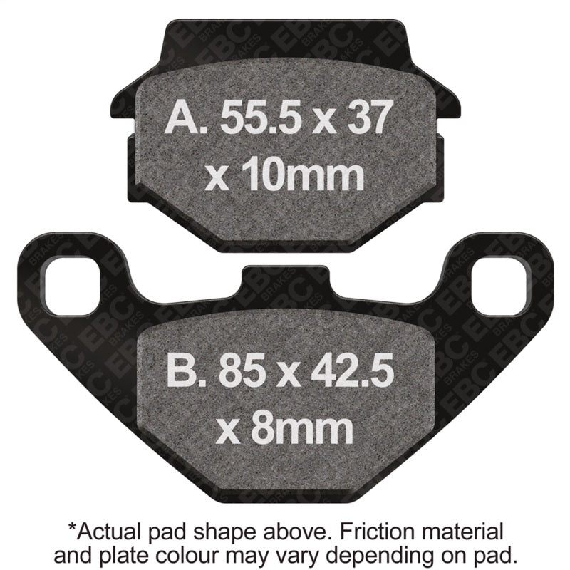 Load image into Gallery viewer, Ebc Powersports FA67X EBC FA-SFA-X Brake Pads
