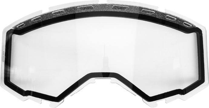 Fly Racing 2019 Vented Dual Lens - Youth Clear