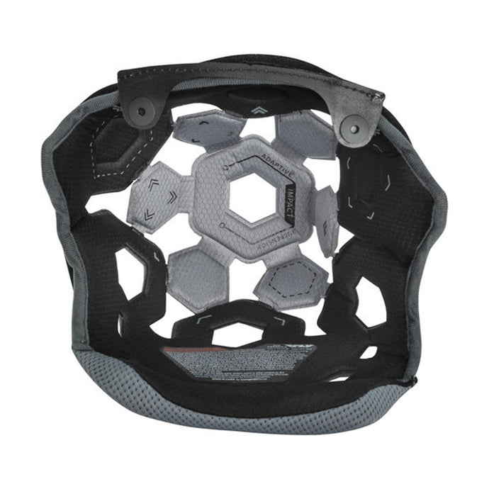 Fly Racing Liner for Formula CP Helmets - XL - 15mm - Black/Gray