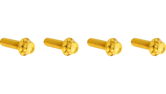 Arlen Ness 300-979 12 Point Brake And Clutch Perch Bolt Kit - Gold