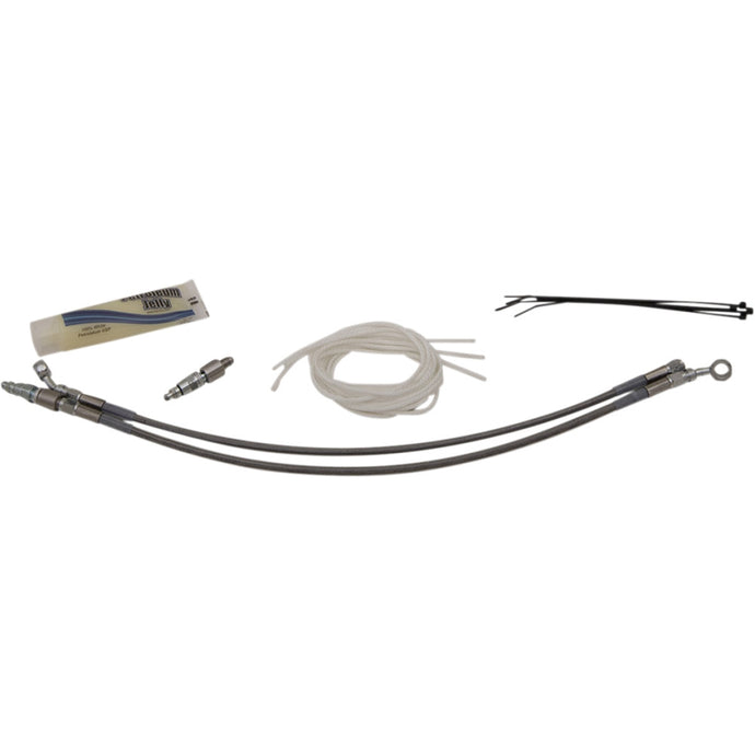 Fat Baggers, Inc. 109714 EZ Install Handlebar Kit - Braided