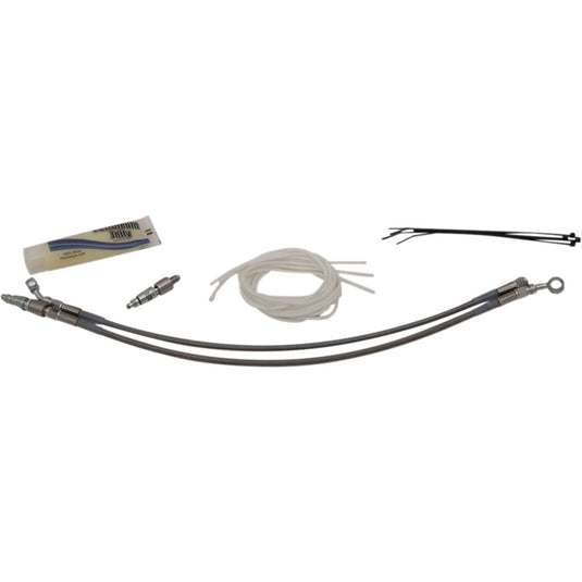 Fat Baggers, Inc. 109714 EZ Install Handlebar Kit - Braided
