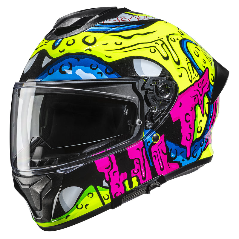 Load image into Gallery viewer, Hjc C71 Squeeze Helmet (Large, Blue/Yellow (MC-32H))
