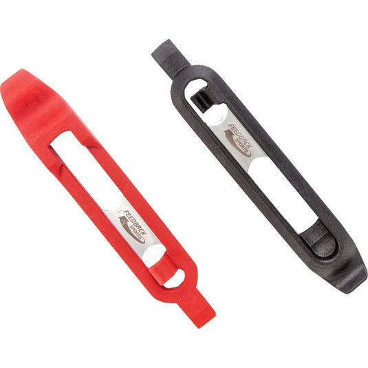 Feedback Sports 17139 Steel Core Tire Levers 2.0 - 2-in-1 Tire and Brake Tool