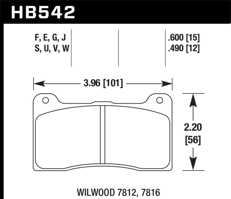 Load image into Gallery viewer, Hawk Performance HB542N.490 HAWK HP+ Brake Pad Sets
