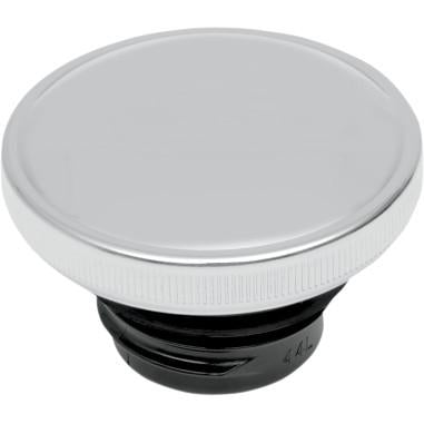 Drag Specialties DS-390282 Chrome Screw-In Gas Cap - Non-Vented
