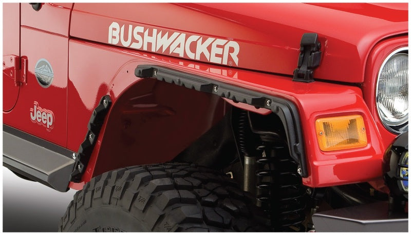 Load image into Gallery viewer, Bushwacker 10920-07 BUS Jeep Flat Style Flares
