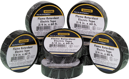 Wps ET3/4X60BK777---228 Electrical Tape