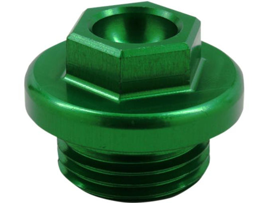 Works Connection 24-198 Oil Filler Plug - Green