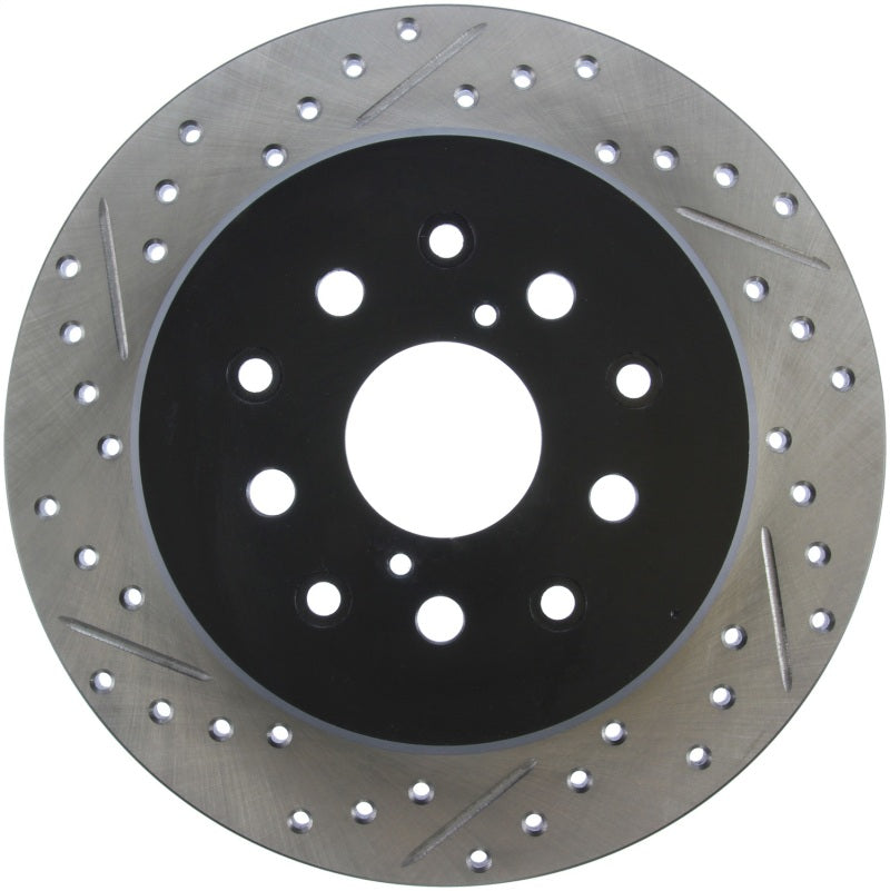 Load image into Gallery viewer, Stoptech 127.44090R ST Slot &amp; Drill Brake Rotors
