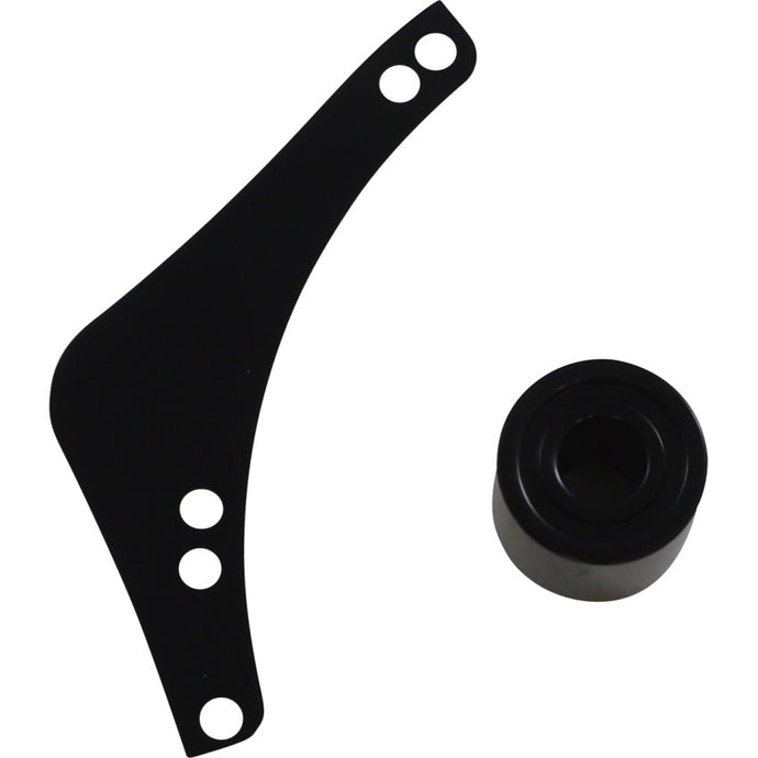 Arlen Ness 600-052 Replacement Breather Bolt Cover Plate - Black - Left
