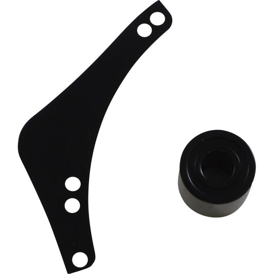 Arlen Ness 600-052 Replacement Breather Bolt Cover Plate - Black - Left