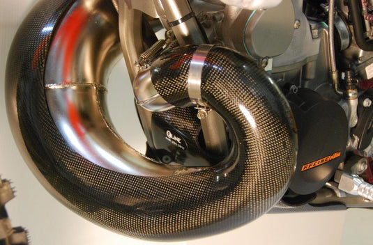 Moose Racing BPG2312 Pipe Guard By E Line for 2-Stroke - Stock