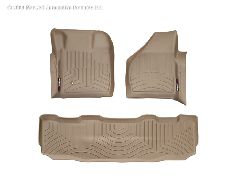 Load image into Gallery viewer, Weathertech 451201-450022 WT FloorLiner - Rear - Tan
