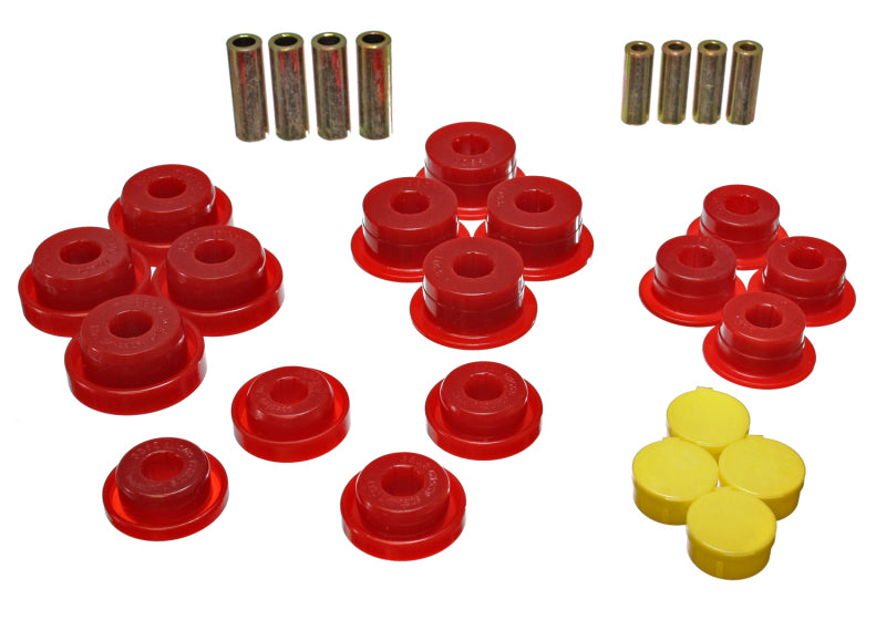 Load image into Gallery viewer, Energy Suspension 2.3106R ES Cntrl Arm Bushings - Red
