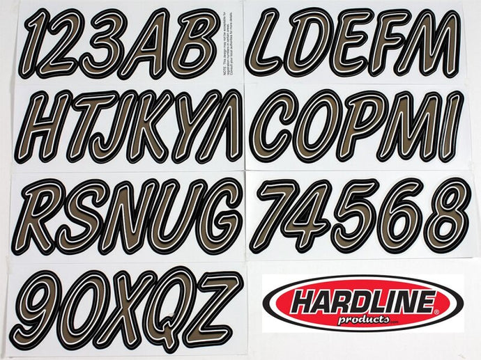 Hardline TIBKG400 HRL Registration Letters