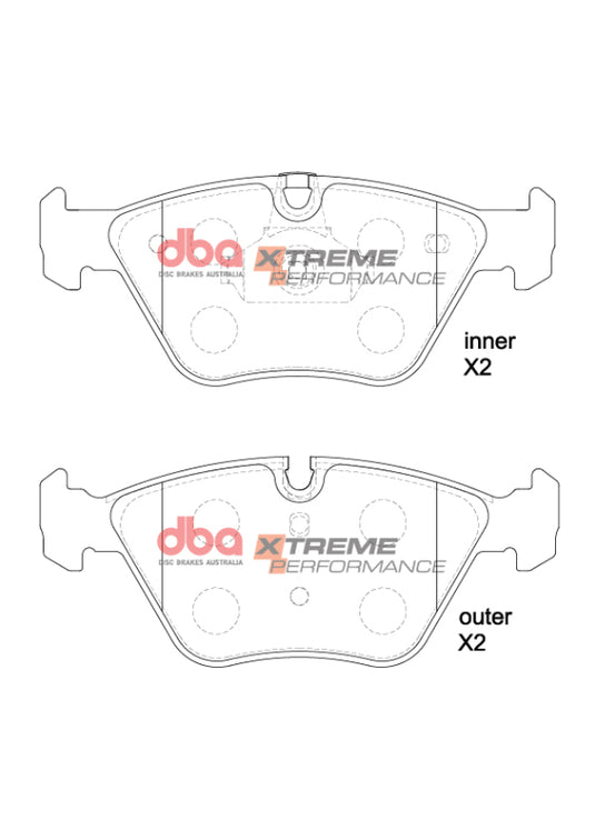 Dba DB1522XP DBA XP Performance Brake Pads