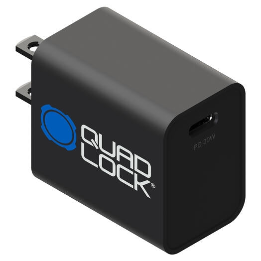 Quad Lock 4506-7030-00 30W Power Adaptor - USB-C - US Standard Type A