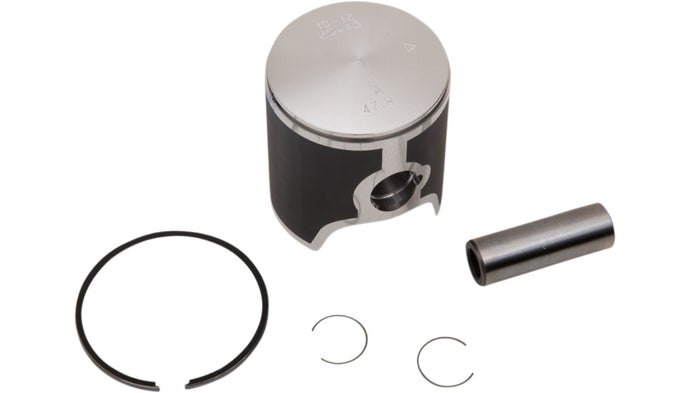 Vertex 23666A Cast Replica Piston Kit - Standard Bore 47.87mm, Standard Compression