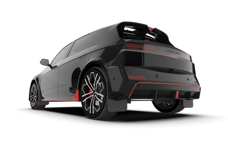 Load image into Gallery viewer, Rally Armor MF117-UR-BLK-MBK RAL UR Blk Flap/Met. Blk Logo
