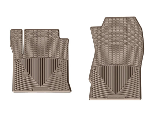 Weathertech W309TN WT Rubber Mats - Front - Tan