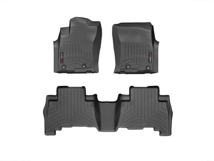 Weathertech 444931-442862 WT FloorLiner - Rear - Blk