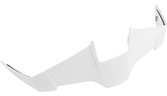 Icon Rear Spoiler for Threshold Helmet - Matte White - XS/S
