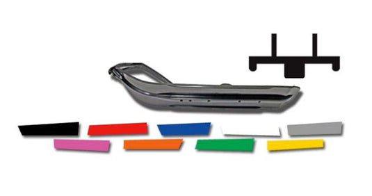 C&A Pro 77020392 MTX Mountain Extreme Skis - Black