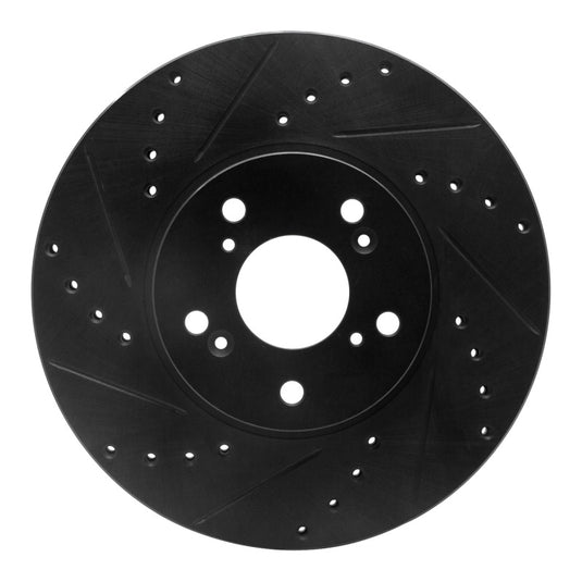 R1 Concepts 633-59043L RNC Brake Rotor - Drill & Slot