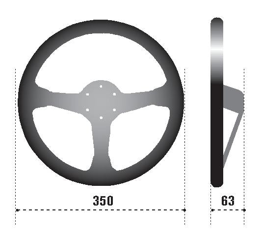 Load image into Gallery viewer, Sparco 015R345MSN SPA Steering Wheel
