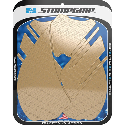 Stompgrip 55-14-0042C Icon Profile Traction Tank Grip - Street - Clear
