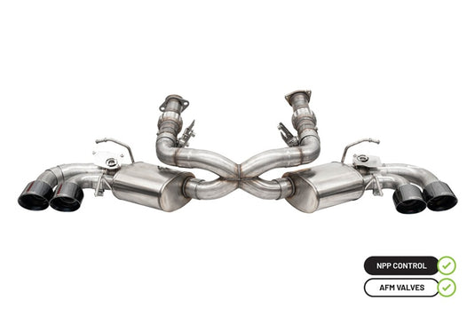 Corsa Performance 21100BLK COR Cat-Back Variable Sound