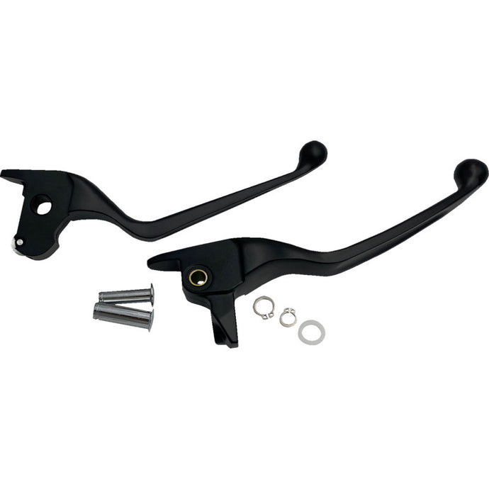 Drag Specialties 0610-2309 Narrow Lever Set - Black