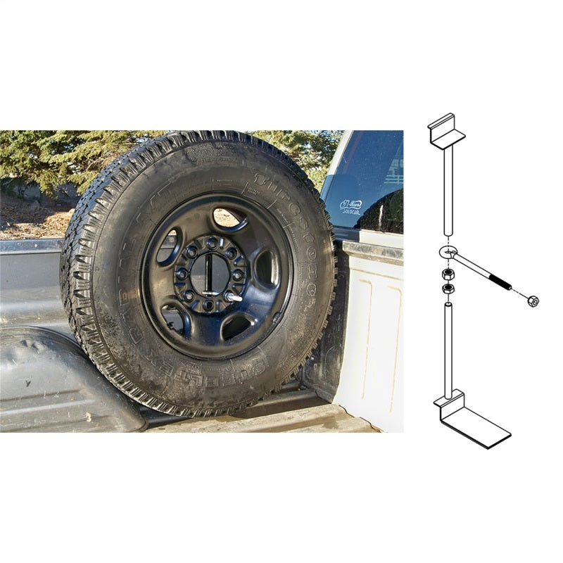 Load image into Gallery viewer, Titan Fuel Tanks 9901330 TFT Spare Tire Mounts
