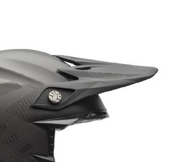 Bell Helmets Visor for Moto-9 Flex Helmets - Syndrome Matte Black