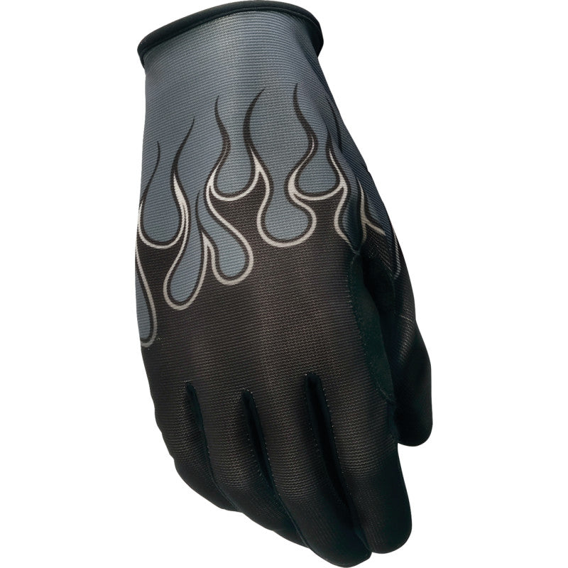 Load image into Gallery viewer, Z1r Flame Gloves (Small, Black/Gray)
