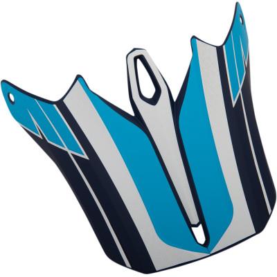 Z1r Visor for F.I Helmets - Hysteria, Blue/White