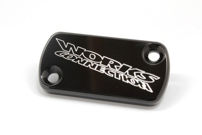 Works Connection 21-136 Front Master Cylinder Cover - Black