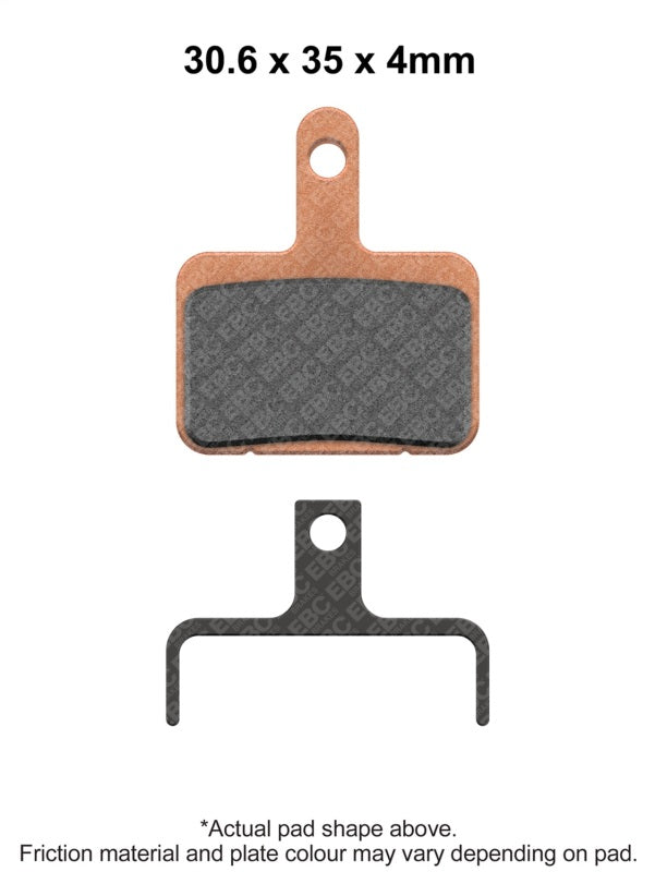 Load image into Gallery viewer, Ebc Powersports CFA327HH EBC HH Sintered Brake Pads
