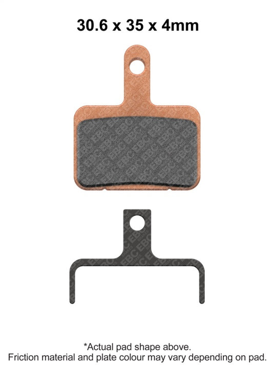 Ebc Powersports CFA327HH EBC HH Sintered Brake Pads