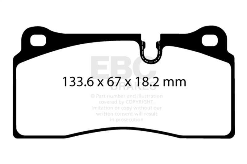 Load image into Gallery viewer, Ebc DP32425C EBC Redstuff Brake Pad Sets
