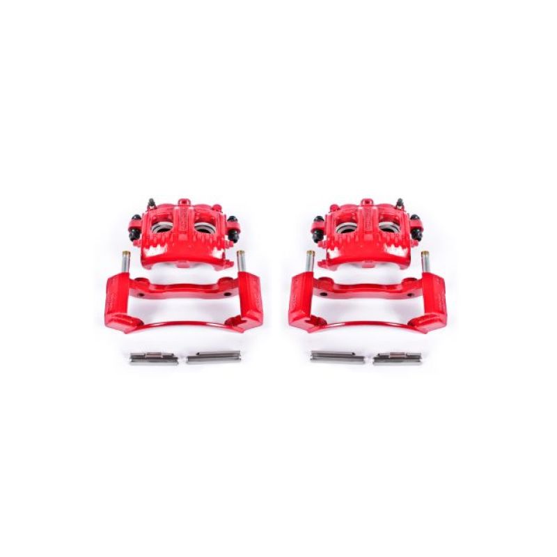 Load image into Gallery viewer, Powerstop S4652 PSB Red Calipers
