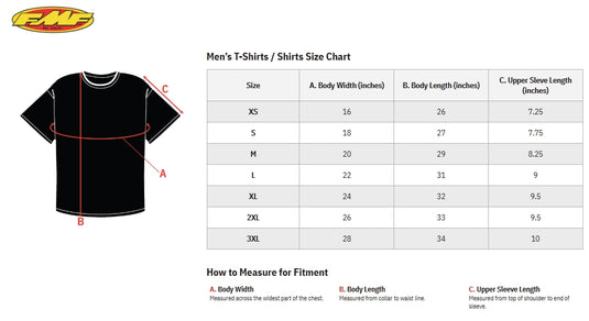 Fmf Racing Askew T-Shirt (XX-Large, Silver)