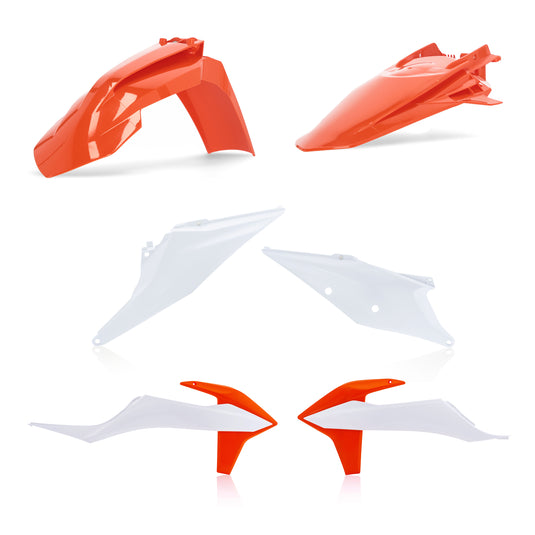 Orange/White